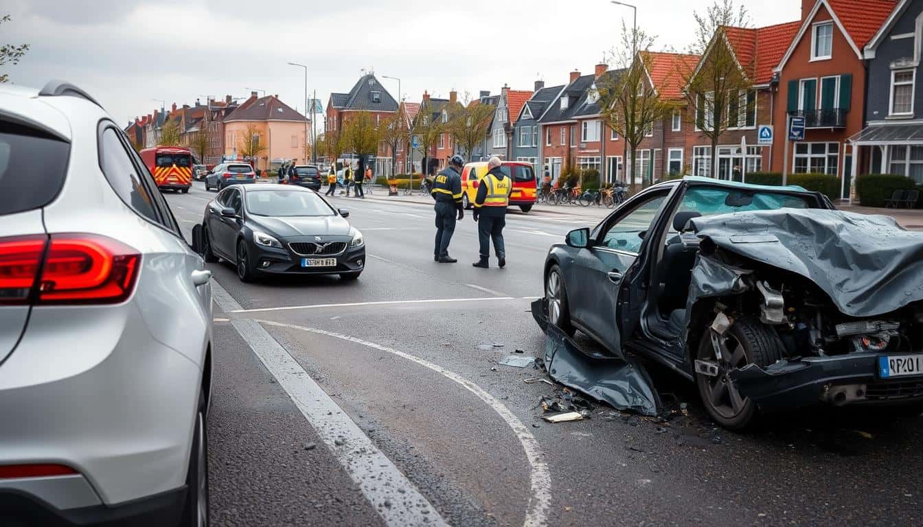 Wypadek samochodowy w Holandii z winy Holendra