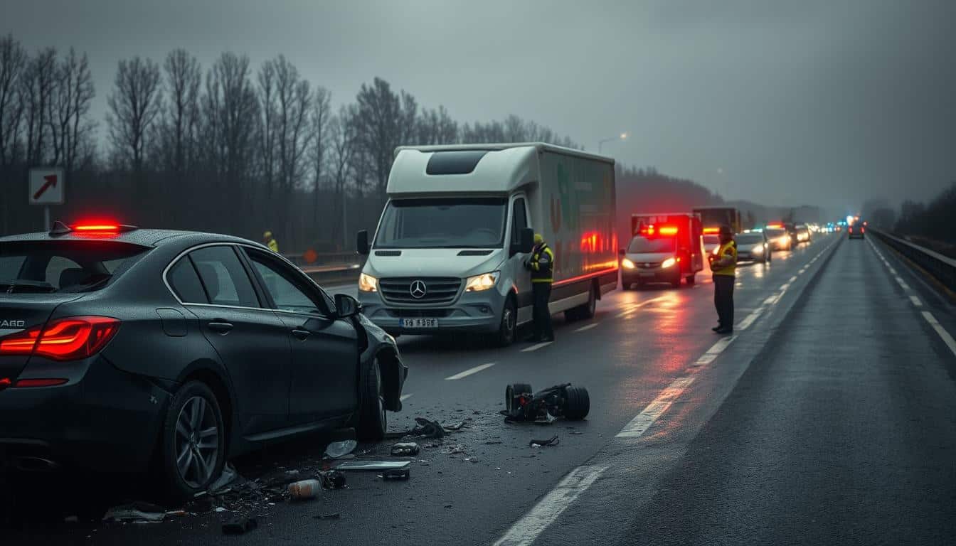 Wypadek samochodowy w Holandii – procedura