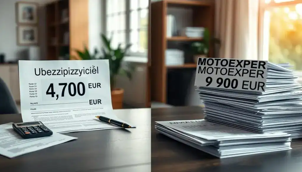 Ubezpieczyciel 4 700 EUR, a rzeczoznawca MOTOEXPERT 9 900 EUR
