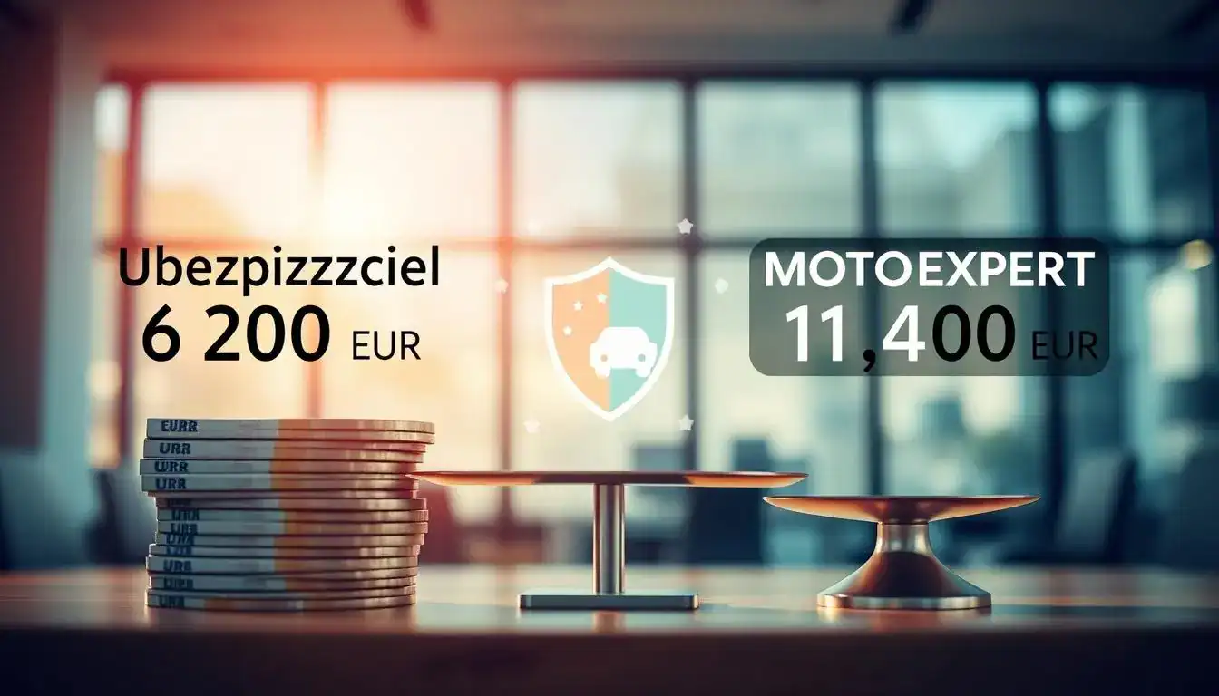 Ubezpieczyciel 6 200 EUR, a rzeczoznawca MOTOEXPERT 11 400 EUR