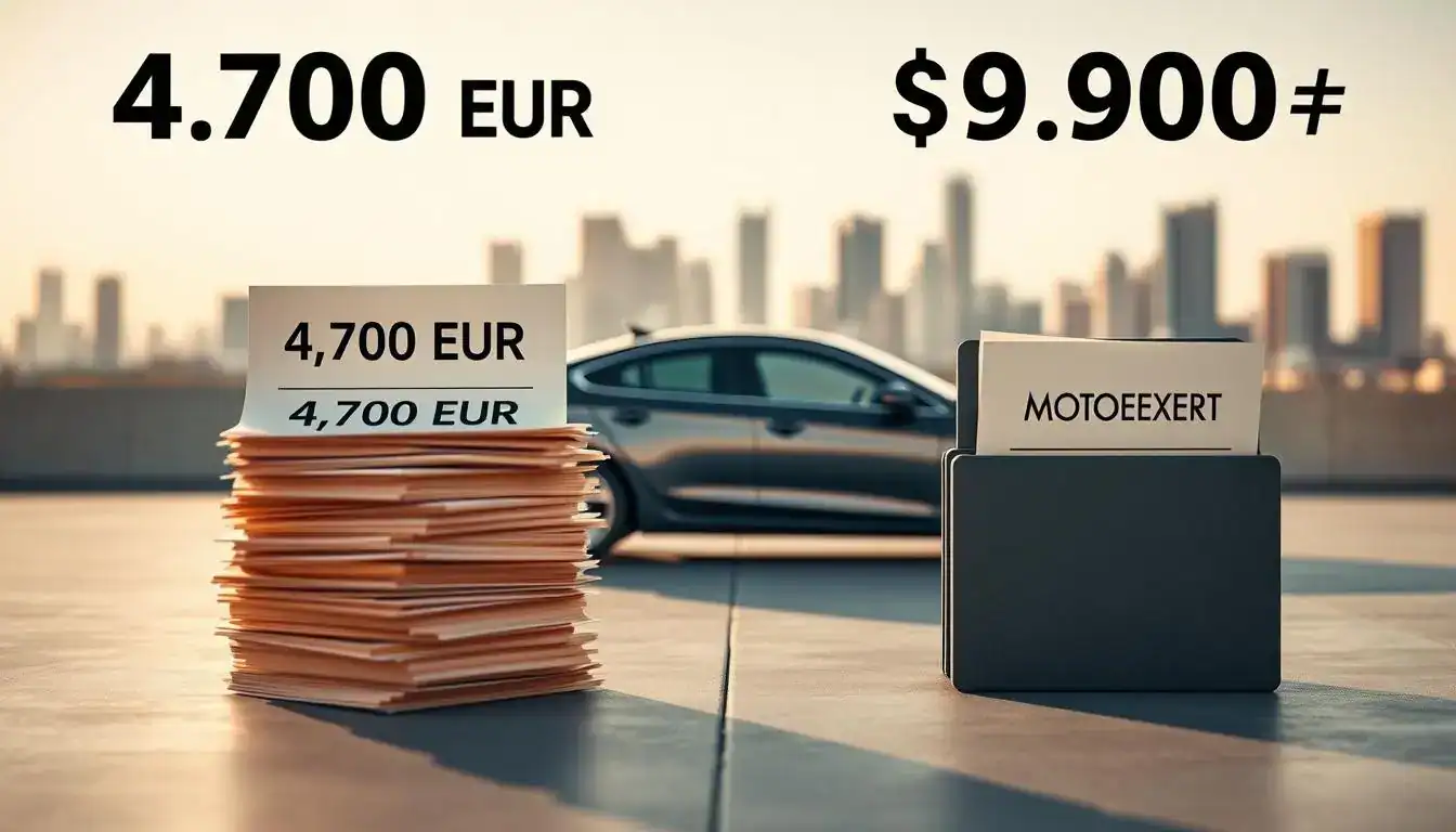 Ubezpieczyciel 4 700 EUR, a rzeczoznawca MOTOEXPERT 9 900 EUR